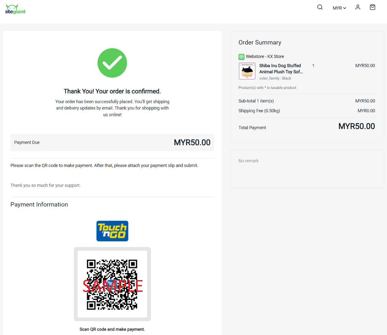 How To Set Up E-Wallet Payment Method - SiteGiant Support Centre