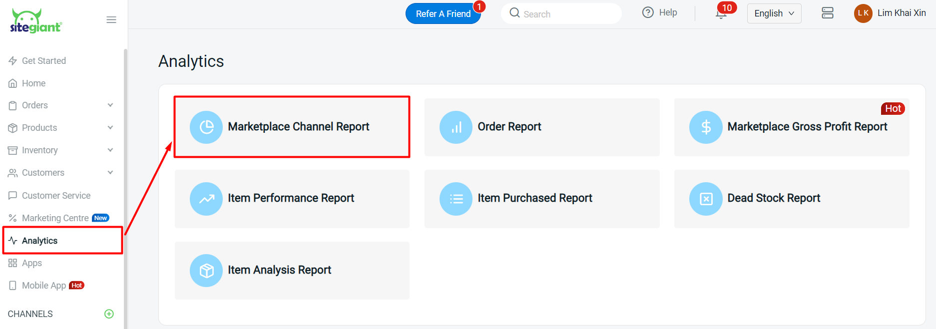 How To Analyse Your Marketplaces Channel Performance – SiteGiant ...