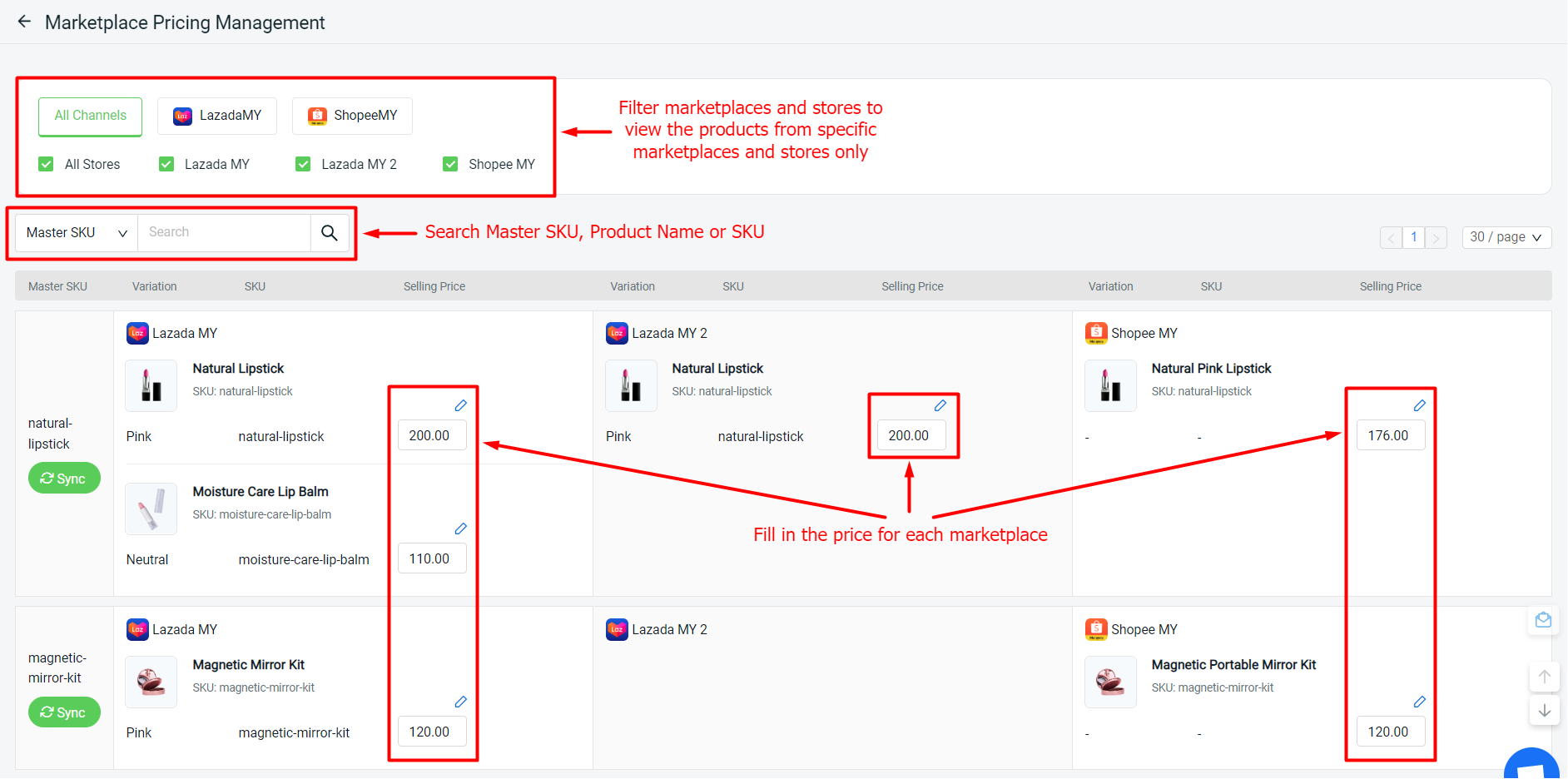 How To Use Marketplace Pricing Management – SiteGiant Support Centre
