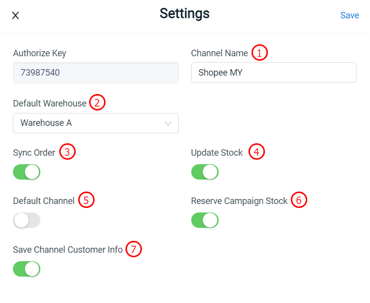 Authorizing your  Channel : Support