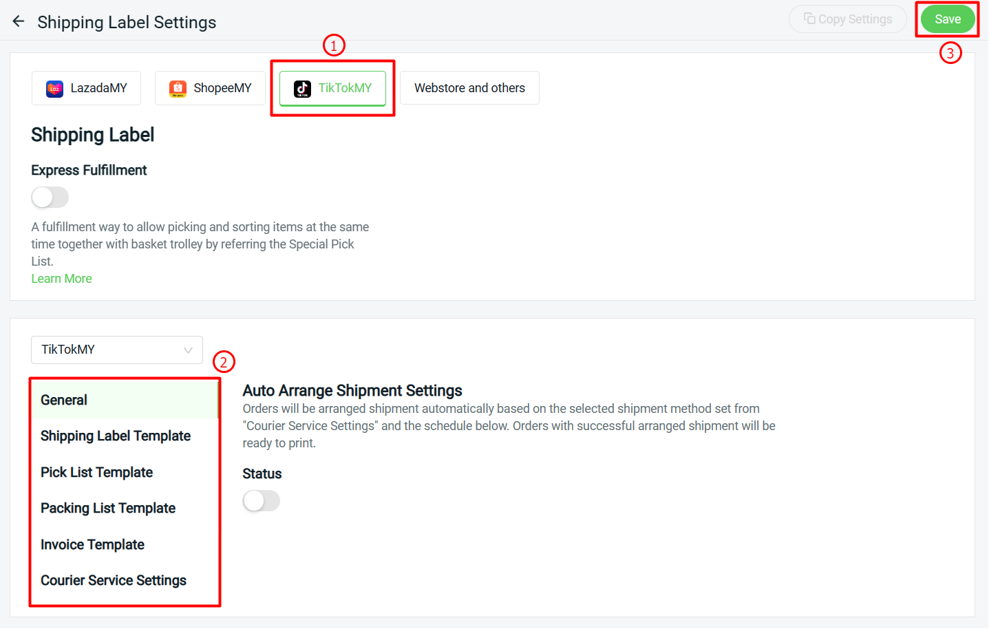 How To Print TikTok Shipping Label SiteGiant Support Centre